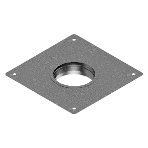 Płyta z króćcem PZK-125
