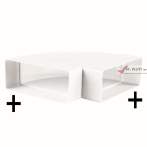 Art. 550 - kolano poziome, 90 stopni